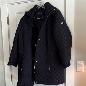 Calvin Klein Black Quilted Jacket